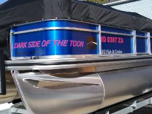 2021 LOWE 182 FISH & CRUISE PONTOON BOAT Lettering from STEVEN W, ID